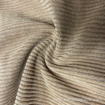 100% polyester corduroy striped clothing fabric